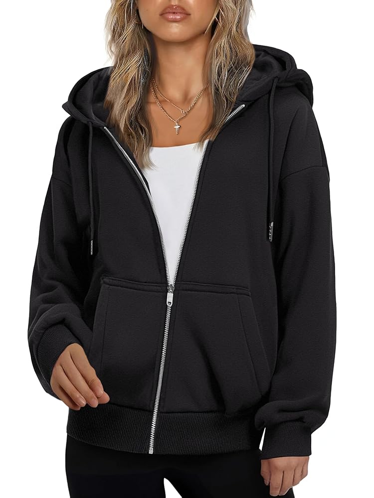 Amazon.com: Zeagoo Hoodies Jackets Women Fleece Jacket